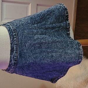 Jody Blue Denim mini skirt 💙 size M